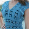 Zoe Lace Cap Sleeve Fitted Top