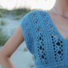 Zoe Lace Cap Sleeve Fitted Top