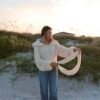 Crocheted Pullover Hoodie